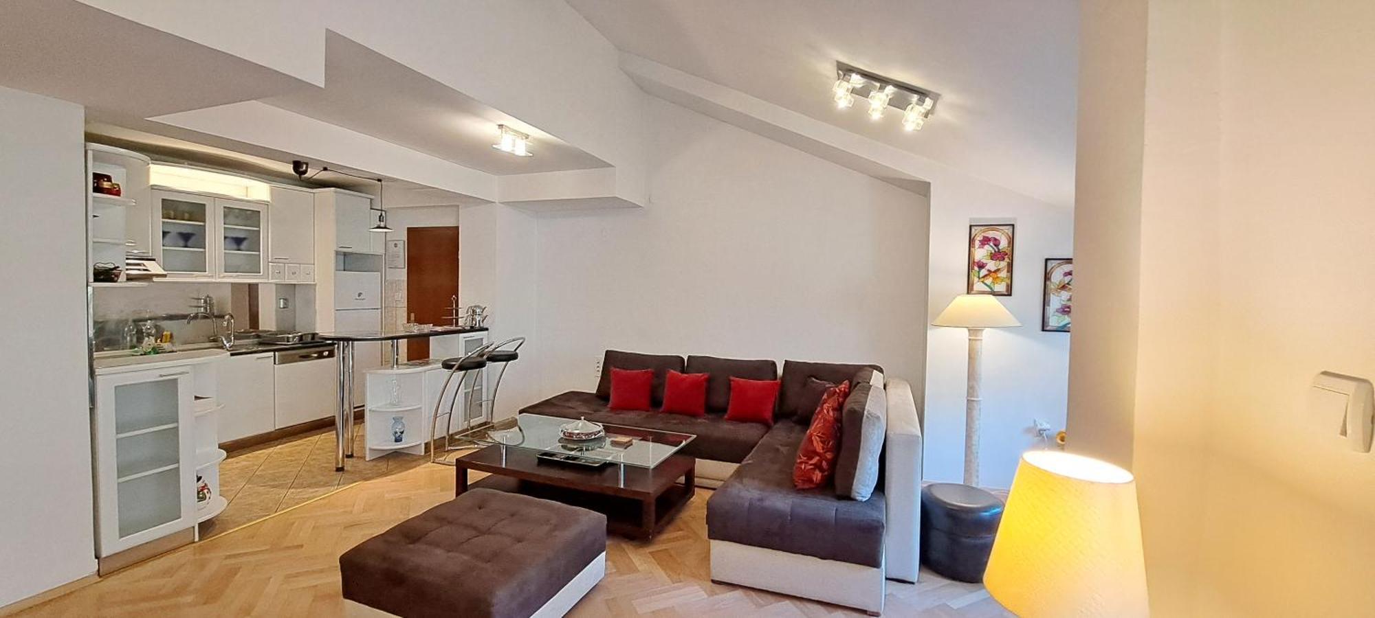 Central Skopje Duplex Apartment エクステリア 写真