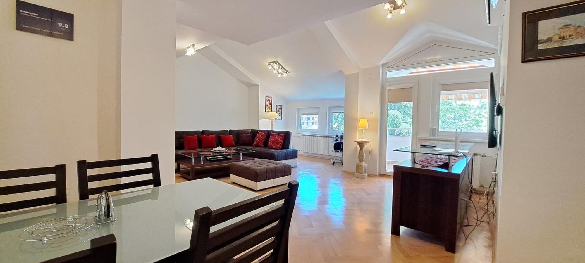 Central Skopje Duplex Apartment エクステリア 写真